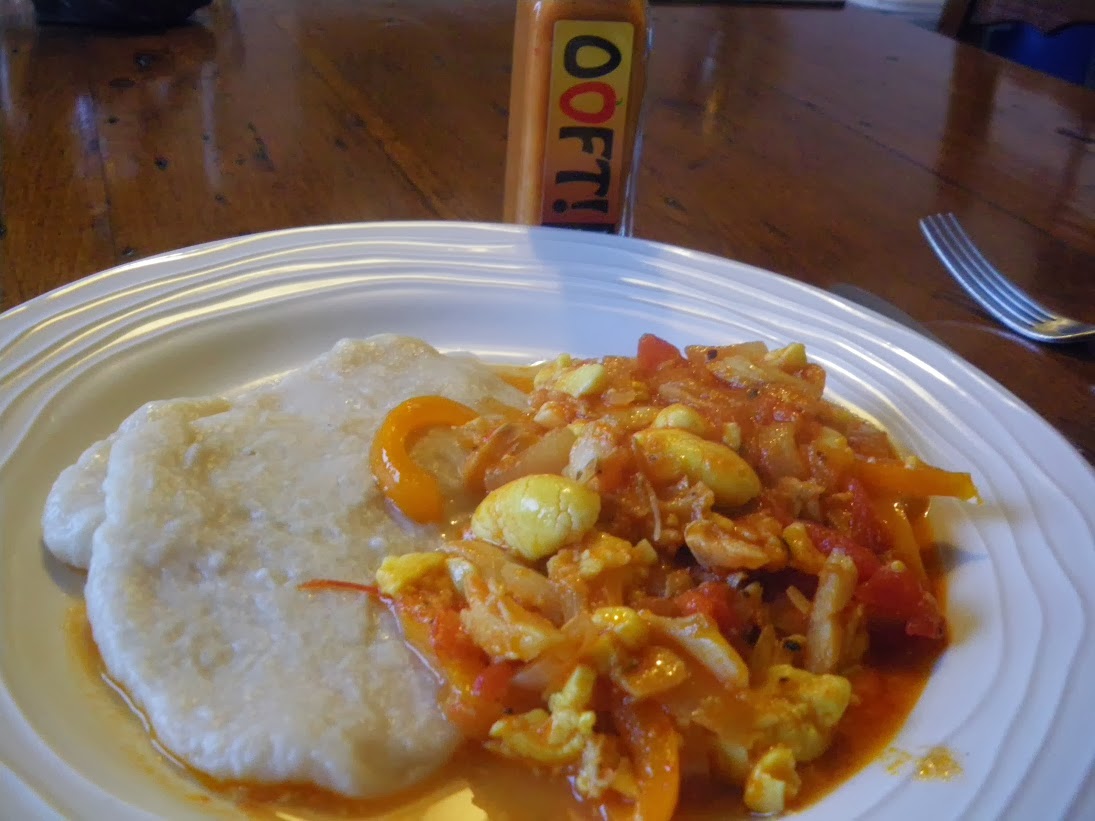 trinidad stew fish and dumplings